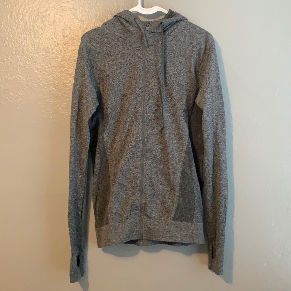 Medium Grey Zip Up Sweatshirt